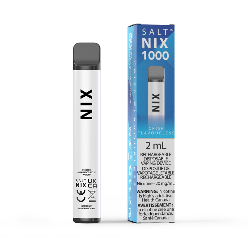 NIX 1000 Disposable - Crisp Flavourless