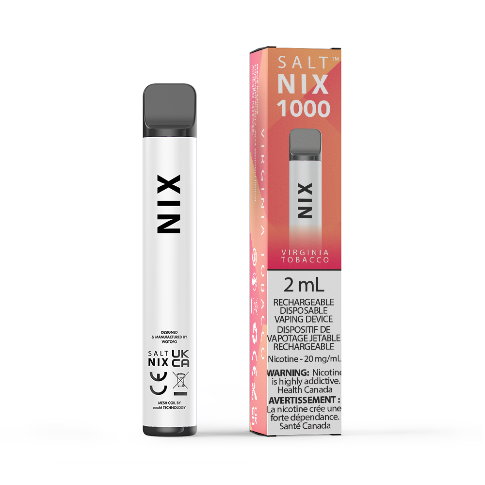 NIX 1000 Disposable - Virginia Tobacco