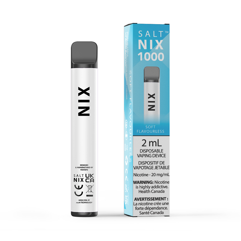 NIX 1000 Disposable - Soft Flavourless