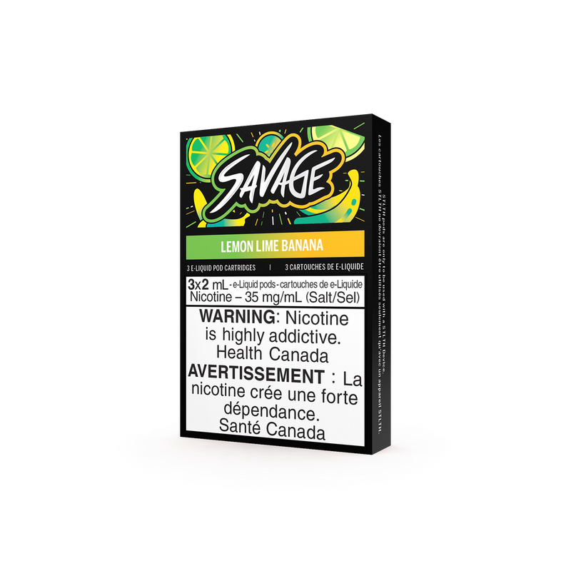 STLTH SAVAGE - Banane Citron Lime