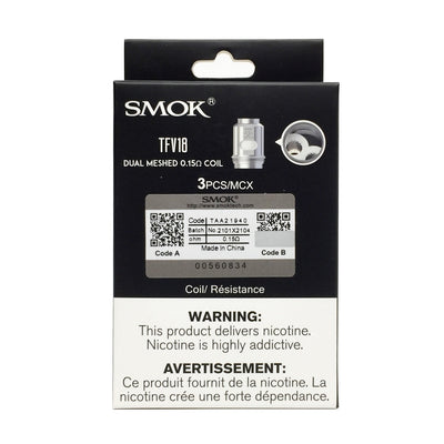 Bobines Smok TFV18 - Paquet de 3