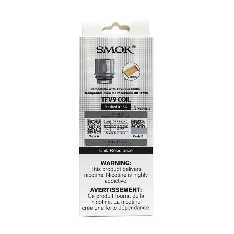 Paquet de 9 bobines Smok TFV5