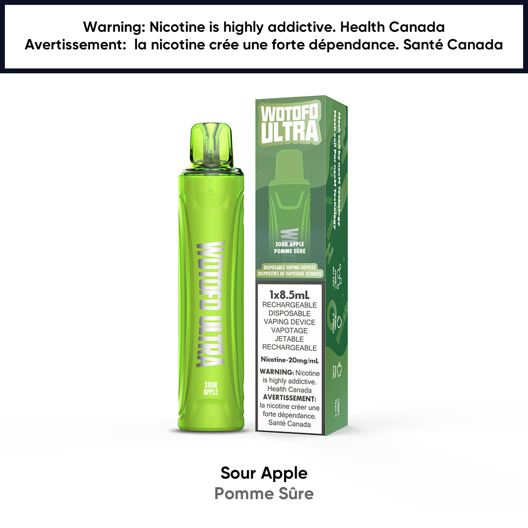 Wotofo® ULTRA 3000 - Sour Apple