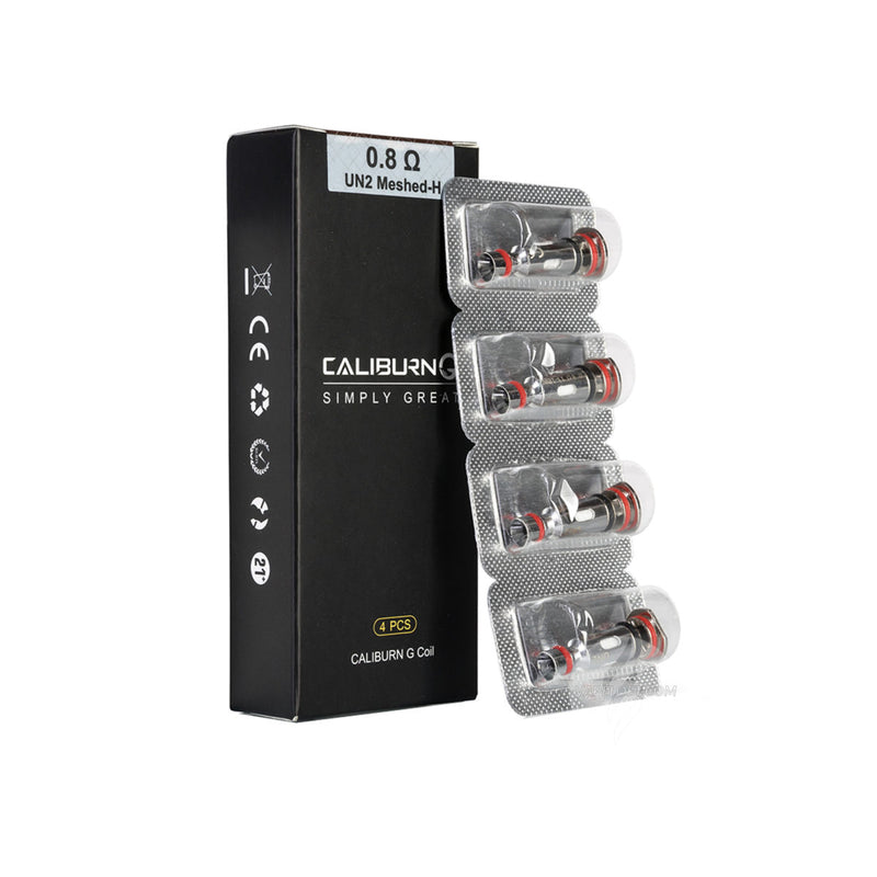 Bobines de remplacement Uwell Caliburn G - 0.8ohm
